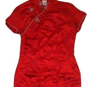 VINTAGE - 90s hong kong cheongsam qipao